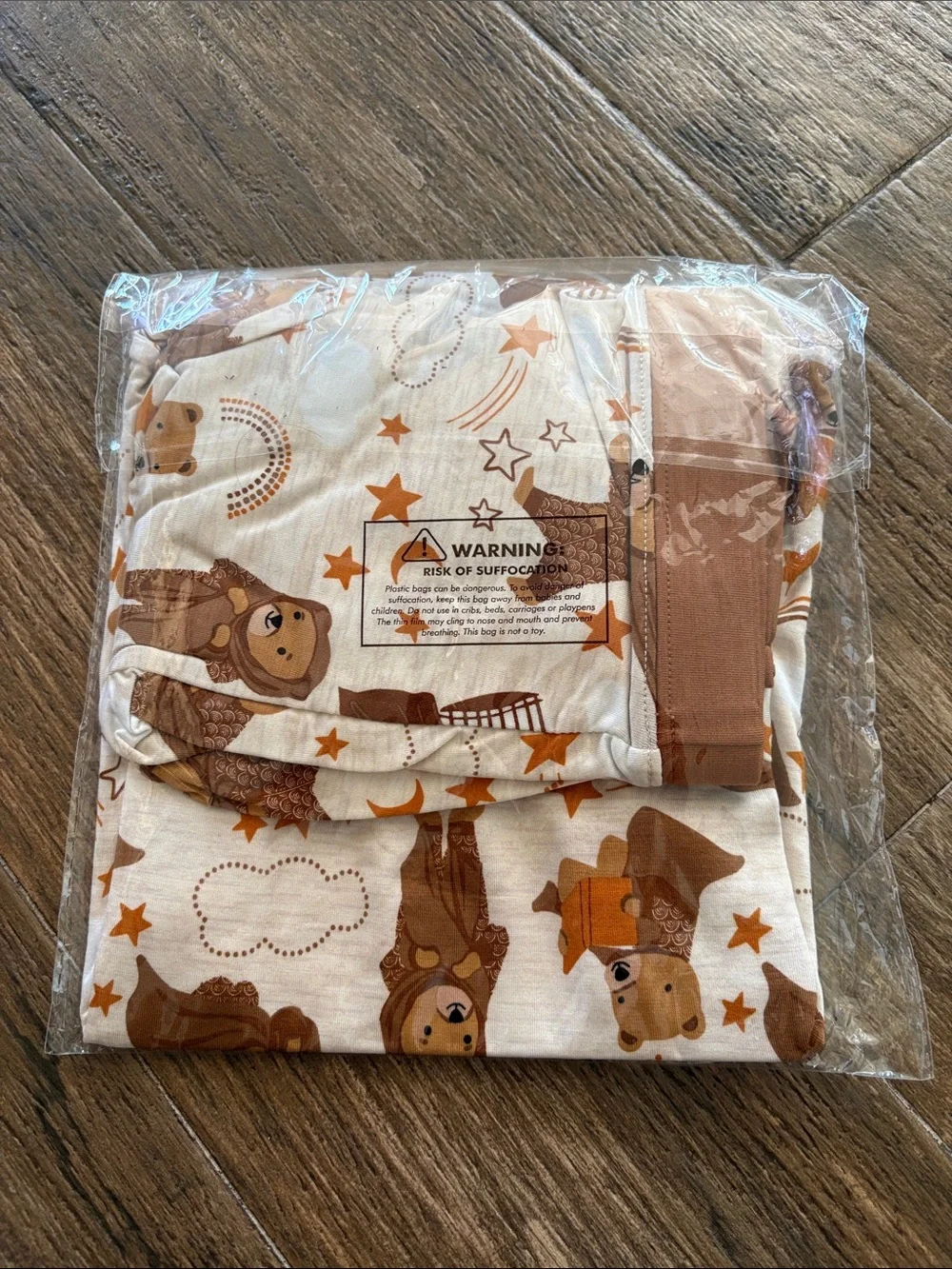 NWT Little Sleepies Kids Beary Sleepy Print Sleepwear Pajama Set